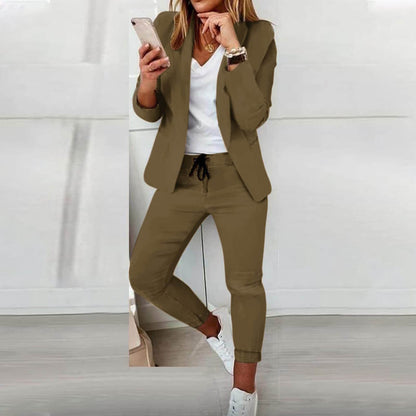VierraSol - Conjunto de Blazer Elegante y Cómodo