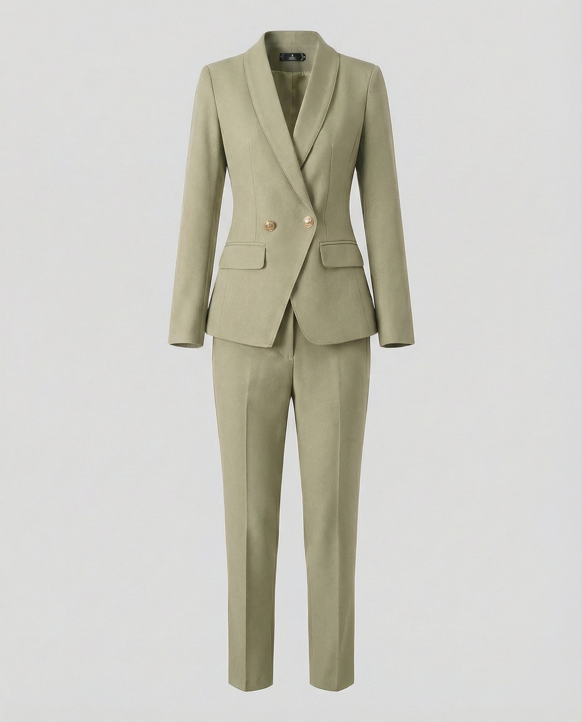 VierraSol - Conjunto de Blazer y Pantalones Elegante para Negocios