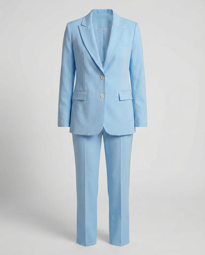 VierraSol - Conjunto de Blazer y Pantalones Elegante para Negocios