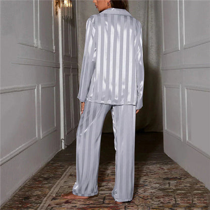 VierraSol | Conjunto de Pijamas a Rayas para Mujeres