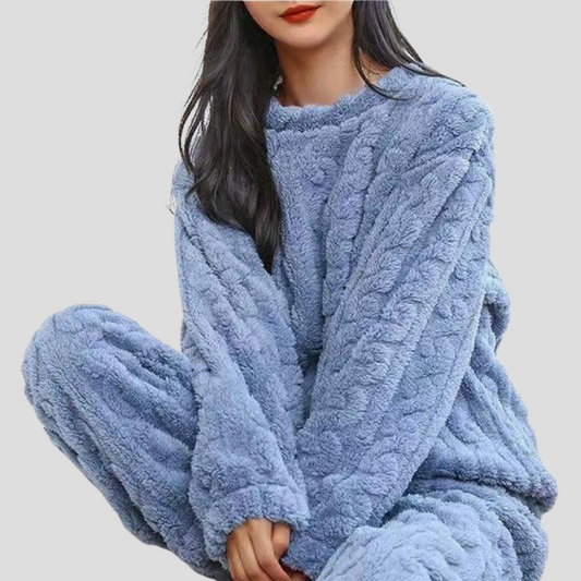 VierraSol | Conjunto de Pijamas de Punto Acogedor para Mujeres