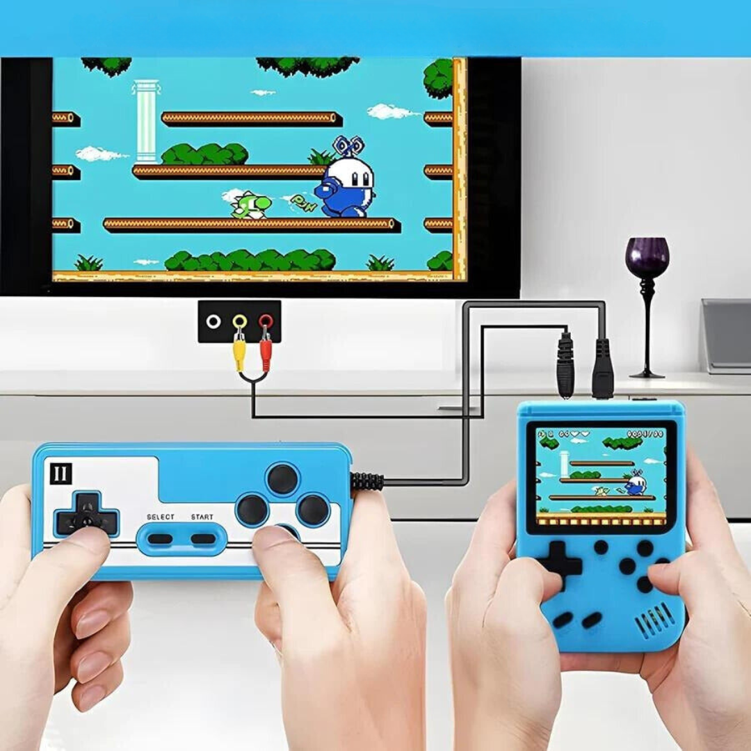 VierraSol | Consola de Videojuegos con Estilo Retro Portátil