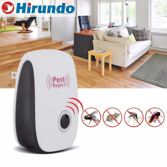 VierraSol | Control de Plagas Ultrasonico para Insectos/Roedores Paquete 2+1