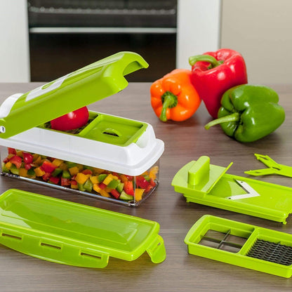 VierraSol | Cortador de Verduras Multifuncional In-1 - Corta Verduras Rápida y Seguramente