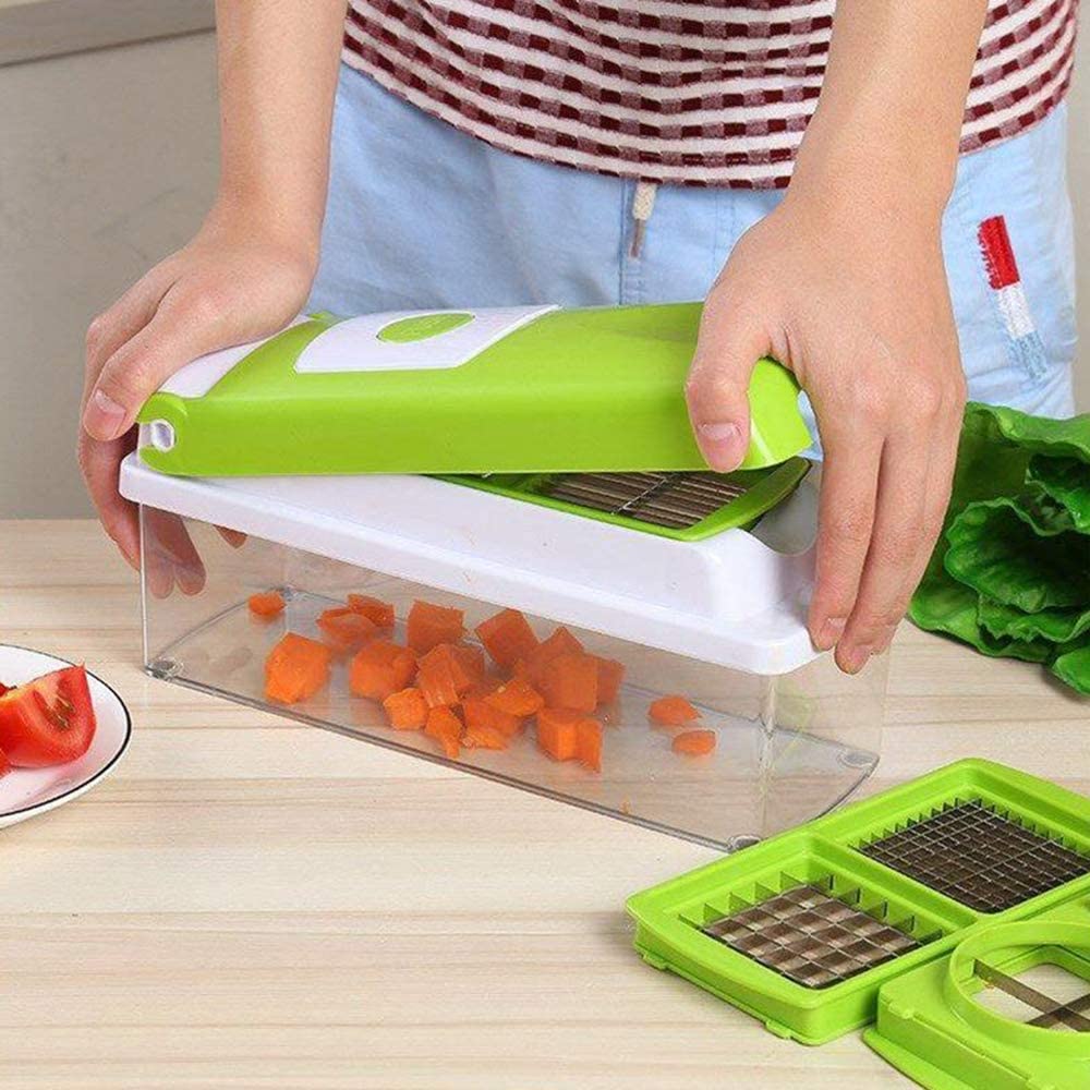 VierraSol | Cortador de Verduras Multifuncional In-1 - Corta Verduras Rápida y Seguramente