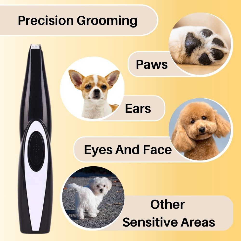 VierraSol | Cortadora de Precisión Silenciosa para Mascotas - Perfecttrim
