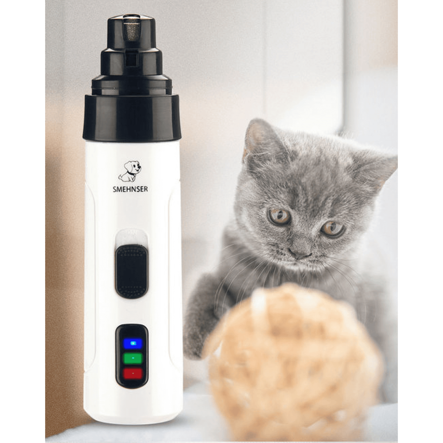 VierraSol | Cortadora de Uñas Eléctrica para Perros y Gatos