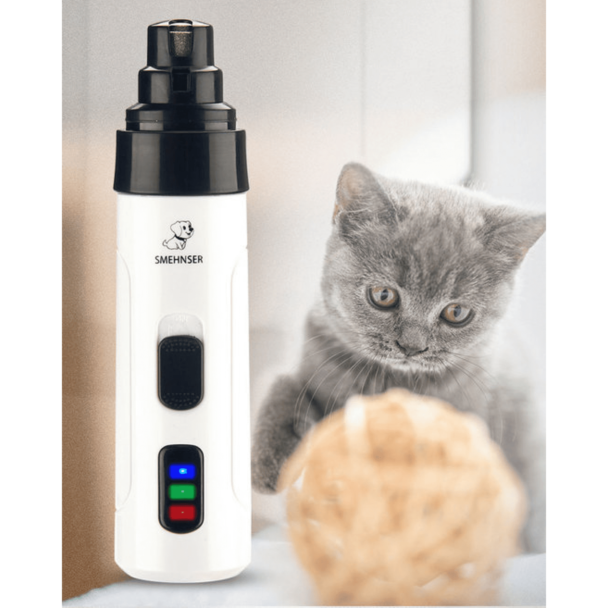VierraSol | Cortadora de Uñas Eléctrica para Perros y Gatos