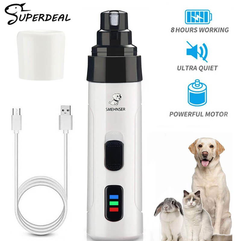 VierraSol | Cortadora de Uñas Eléctrica para Perros y Gatos