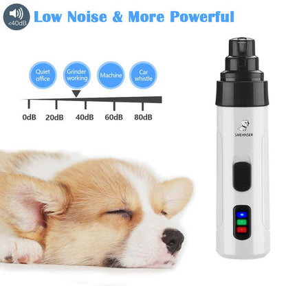 VierraSol | Cortadora de Uñas Eléctrica para Perros y Gatos