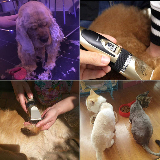 VierraSol | Cortadora Profesional Recargable para Perros y Gatos