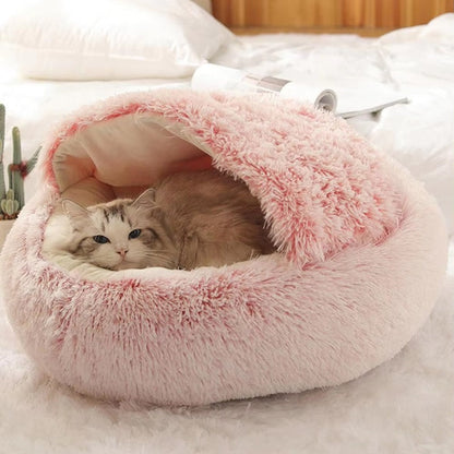 VierraSol | Cueva de Cama Acogedora para Mascotas, Ideal para Perros y Gatos de Todos los Tamaños