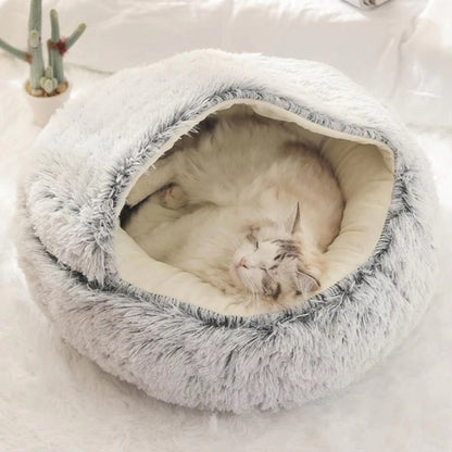 VierraSol | Cueva de Cama Acogedora para Mascotas, Ideal para Perros y Gatos de Todos los Tamaños