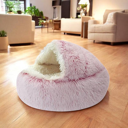 VierraSol | Cueva de Cama Acogedora para Mascotas, Ideal para Perros y Gatos de Todos los Tamaños