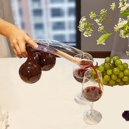 VierraSol | Decantador de Vidrio | Diseño Elegante y Capacidad de 650 ml | Transparente