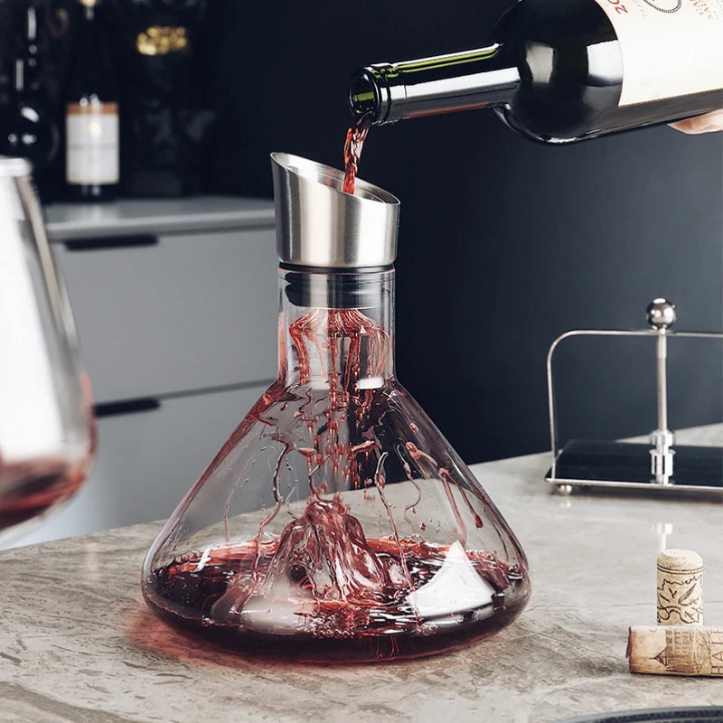 VierraSol | Decantador de Vino de 1500ml con Aerador
