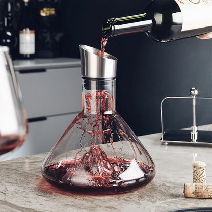 VierraSol | Decantador de Vino de 1500ml con Aerador