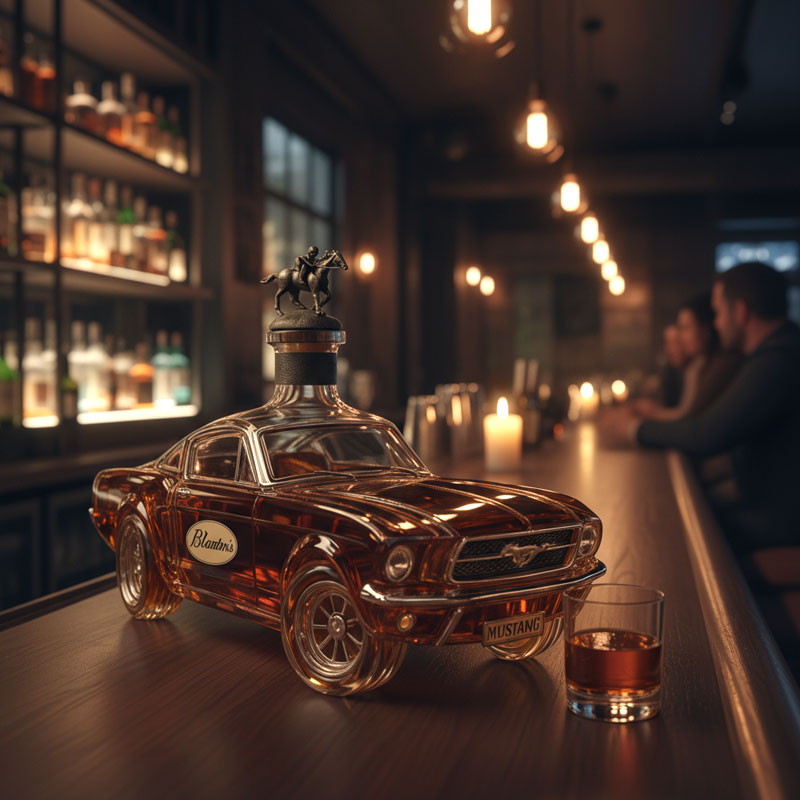 VierraSol | Decantador de Whisky en Forma de Coche Mustang