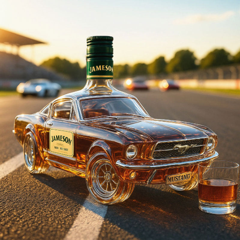 VierraSol | Decantador de Whisky en Forma de Coche Mustang
