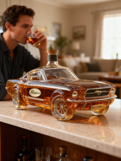 VierraSol | Decantador de Whisky en Forma de Coche Mustang
