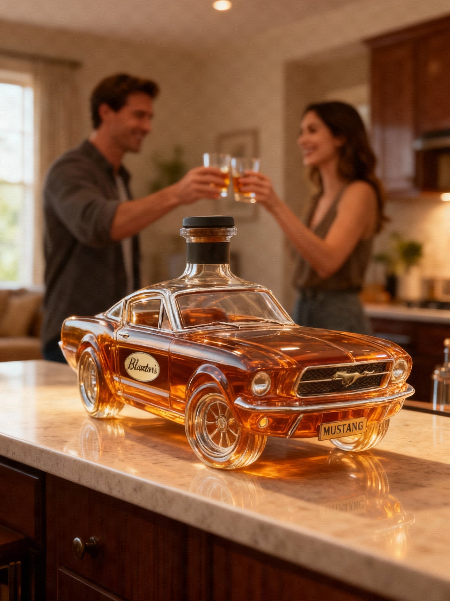 VierraSol | Decantador de Whisky en Forma de Coche Mustang