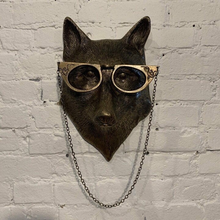 VierraSol | Decoración de Pared con Cabeza de Animal Única para el Hogar