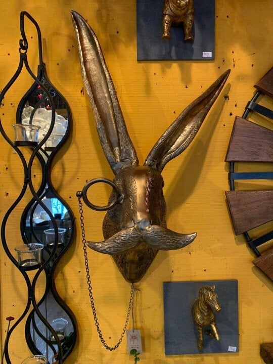 VierraSol | Decoración de Pared con Cabeza de Animal Única para el Hogar