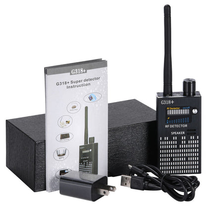VierraSol | Detector de Señales Espía, Detector RF, Cámara Oculta, Lente Láser, Buscador de Dispositivos GSM-GPS