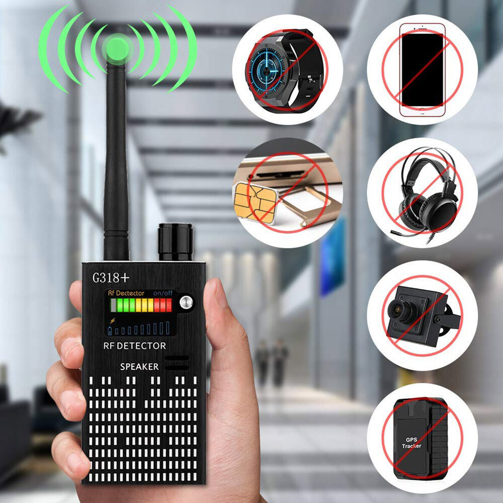 VierraSol | Detector de Señales Espía, Detector RF, Cámara Oculta, Lente Láser, Buscador de Dispositivos GSM-GPS