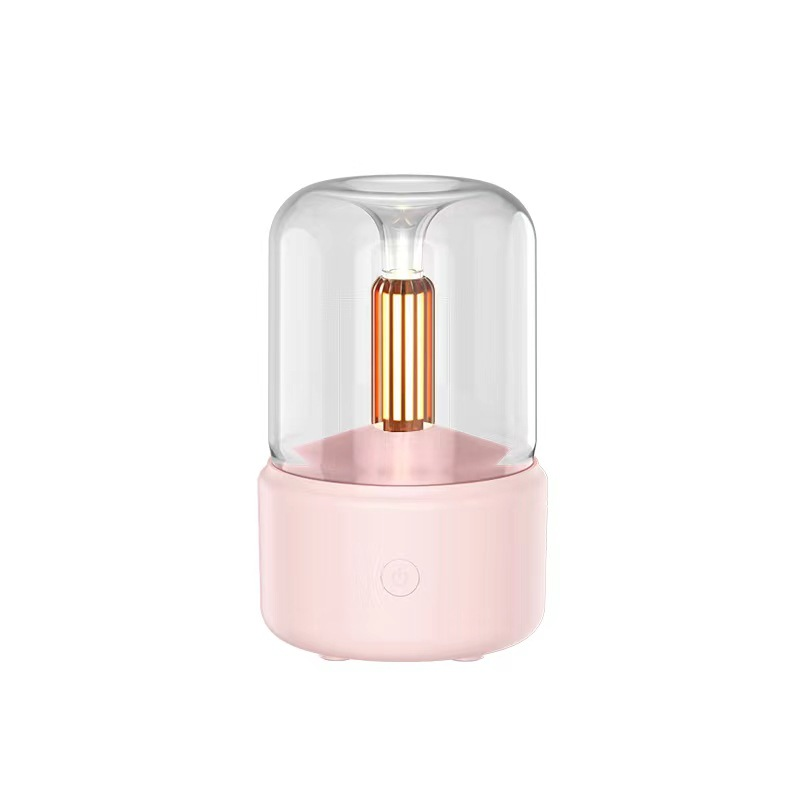 VierraSol | Difusor de Aroma con Luz Nocturna | Diseño Ambiental de Luz de Vela