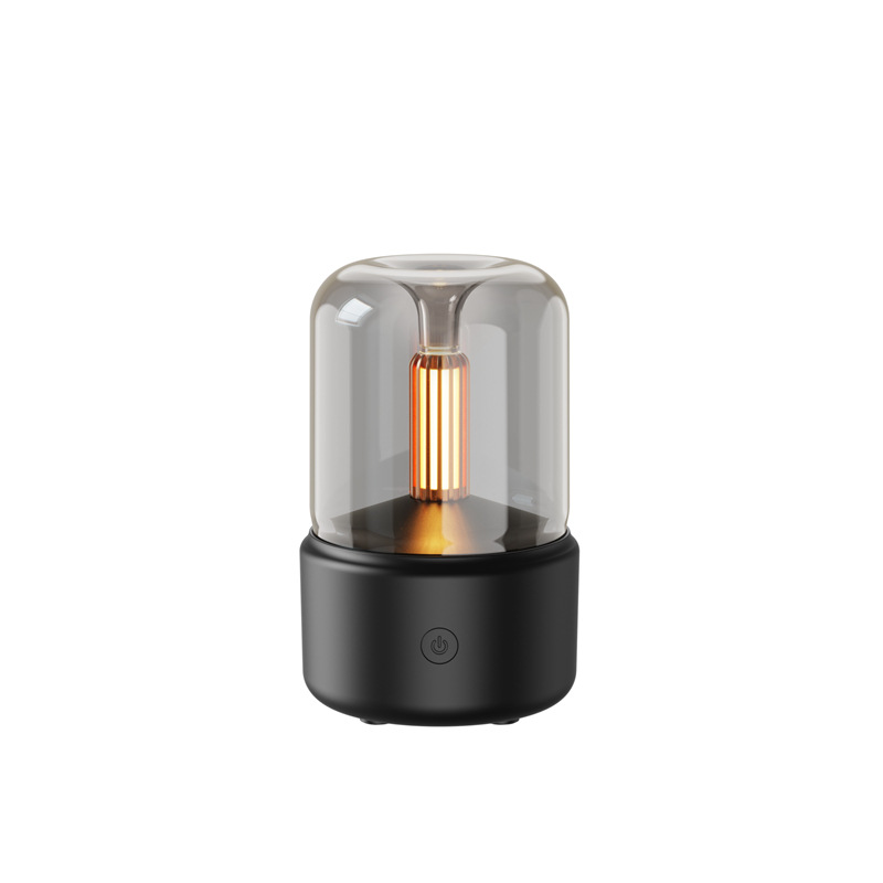 VierraSol | Difusor de Aroma con Luz Nocturna | Diseño Ambiental de Luz de Vela