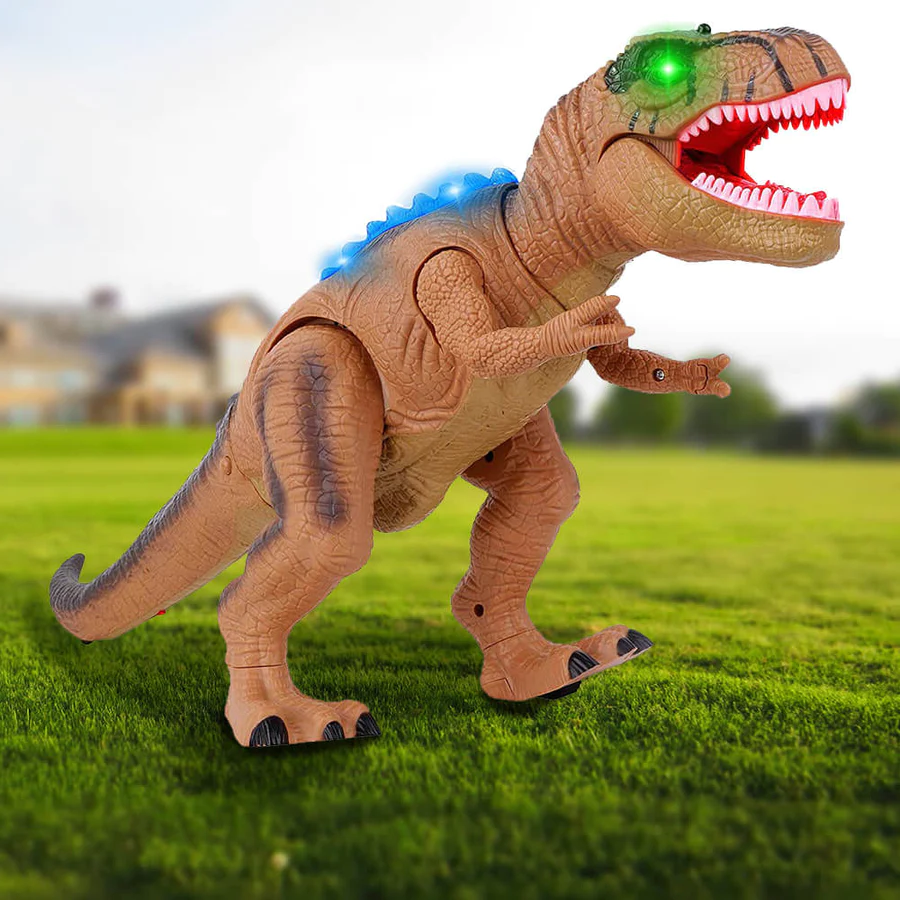 VierraSol | DinoAventura – Juguete de Dinosaurio a Control Remoto con Luz y Sonido