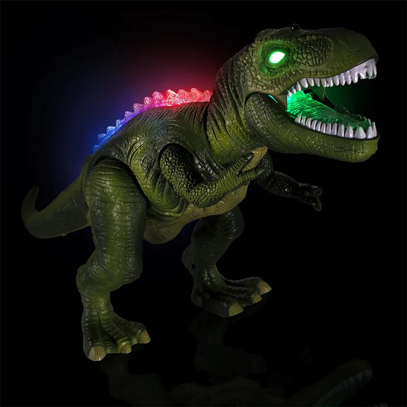 VierraSol | DinoAventura – Juguete de Dinosaurio a Control Remoto con Luz y Sonido