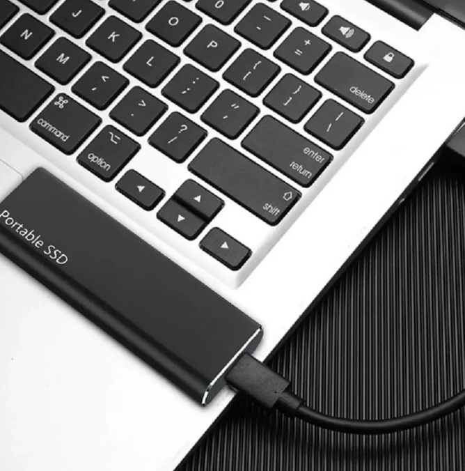 VierraSol | Disco Duro Externo Portátil USB-C de 4TB para PC y Mac