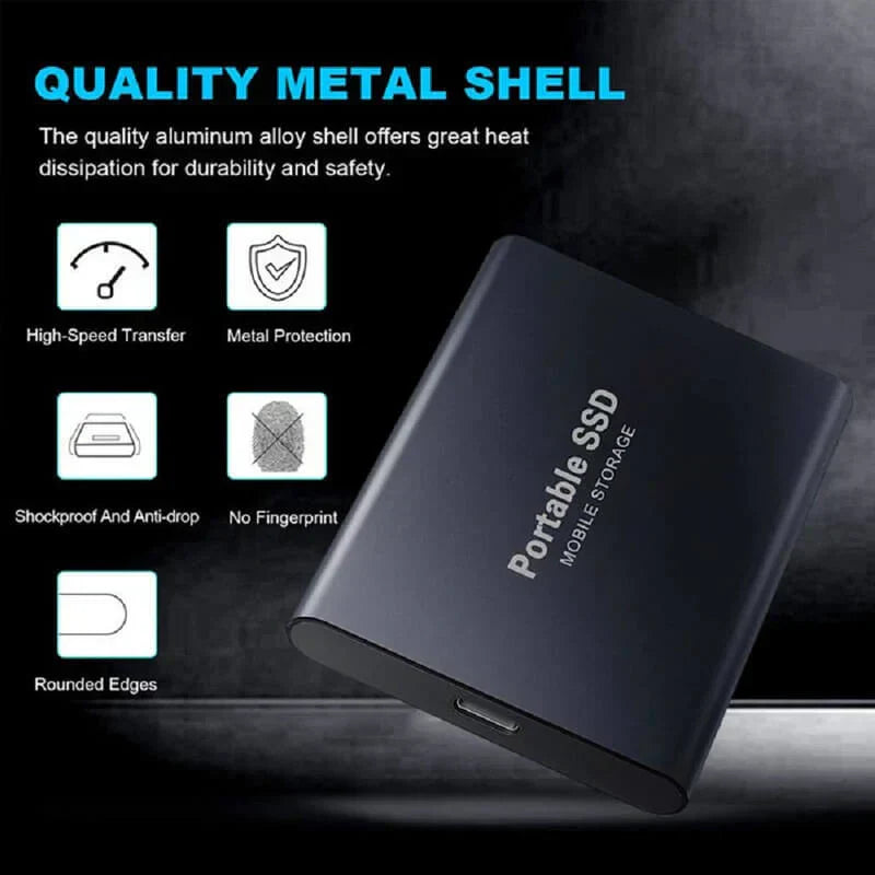 VierraSol | Disco Duro SSD Externo SSD 1 2 4 8 12 16 32 64 TB Externo