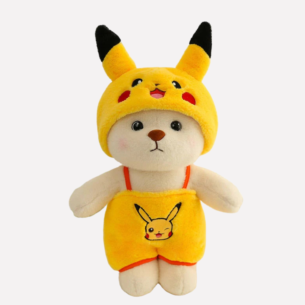VierraSol | Disfraz de Juguete de Peluche Pikachu para Niños