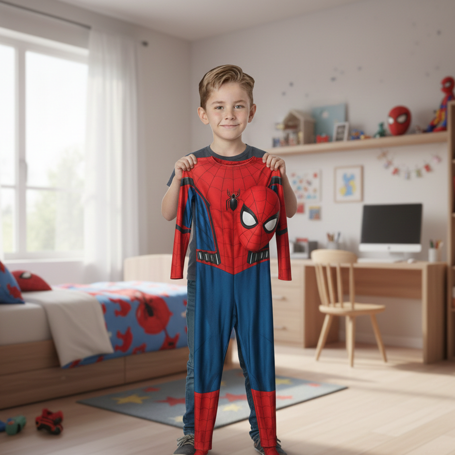 VierraSol | Disfraz de Superhéroe Realista para Niños y Adultos
