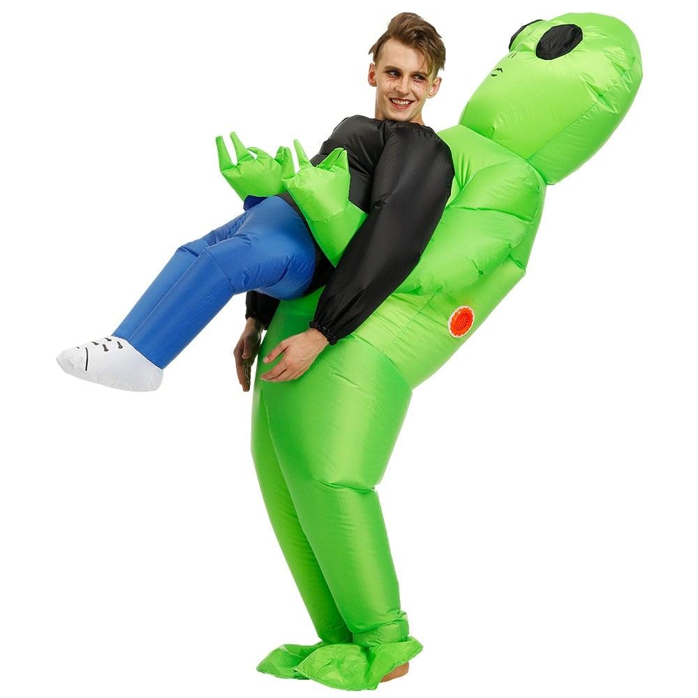 VierraSol | Disfraz Inflable Grabme – Duradero y Resistente al Agua para Adultos/Niños