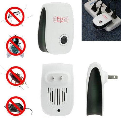 VierraSol | Dispositivo Repelente de Ardillas Ultrasónico - Control de Plagas Efectivo para Ahuyentar Ardillas en 48 Horas para Jardines y Patios