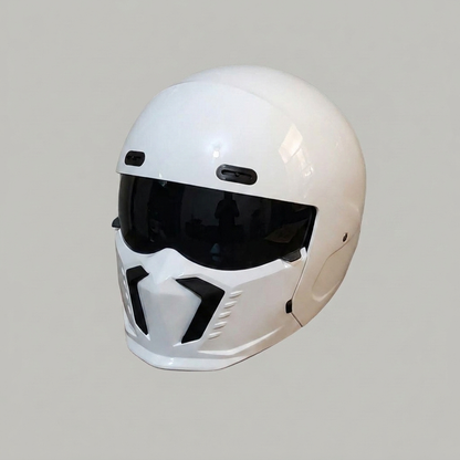 VierraSol | DOT ECE Casco Integral de Motocicleta con Protector de Barbilla Integrado