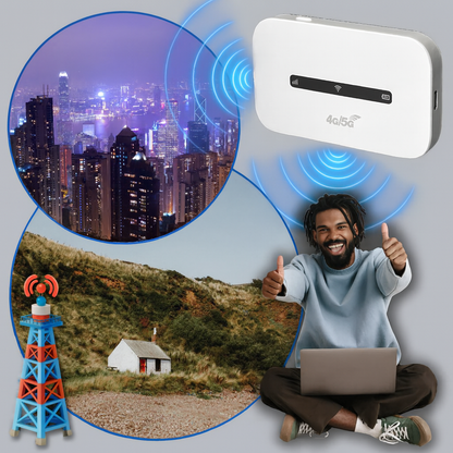 VierraSol | Enrutador portátil Wi-Fi 4G/5G