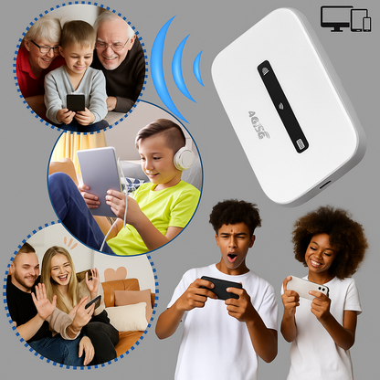 VierraSol | Enrutador Wi-Fi Móvil 4G/5G con Hotspot