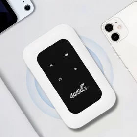 VierraSol | Enrutador Wi-Fi portátil 5G | Conexión segura y de alta velocidad para viajes y uso en casa