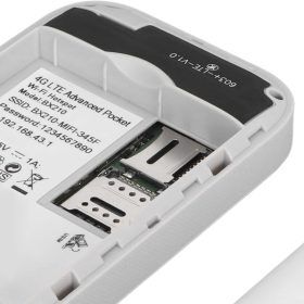 VierraSol | Enrutador Wi-Fi portátil 5G | Conexión segura y de alta velocidad para viajes y uso en casa