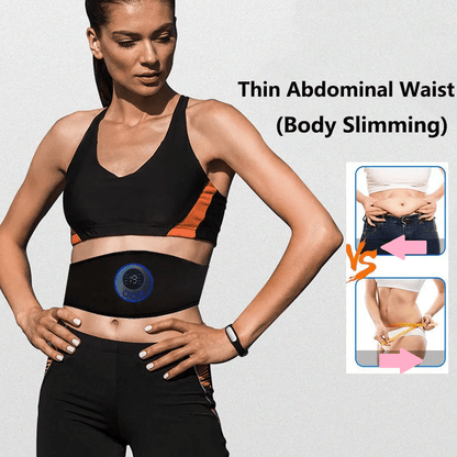 VierraSol | Entrenador de Abs EMS – Estimulador de Músculos Abdominales de 19 Niveles para Fortalecimiento del Core