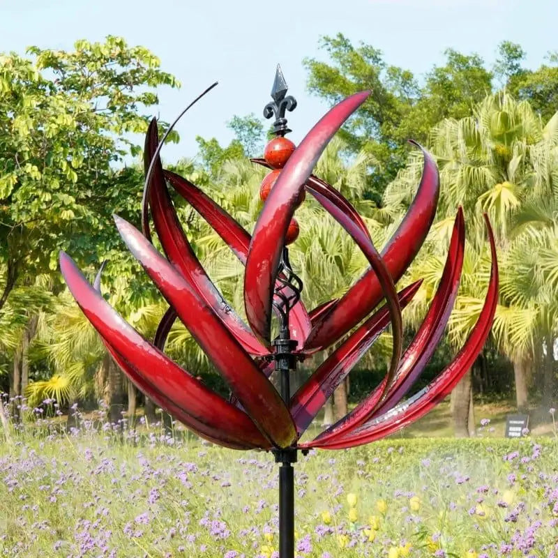VierraSol | Escultura Cinética de Molinete de Jardín