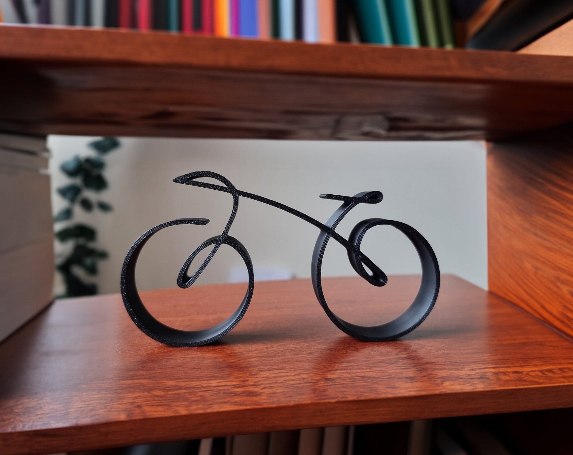 VierraSol | Escultura de Bicicleta Minimalista Elegante Estilo Estructura de Alambre
