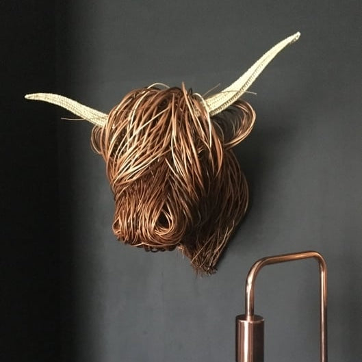 VierraSol | Escultura de Pared de Vaca – Bowie