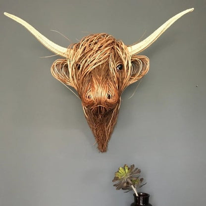 VierraSol | Escultura de Pared de Vaca – Bowie