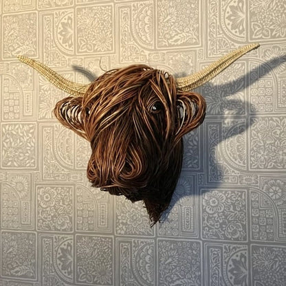 VierraSol | Escultura de Pared de Vaca – Bowie